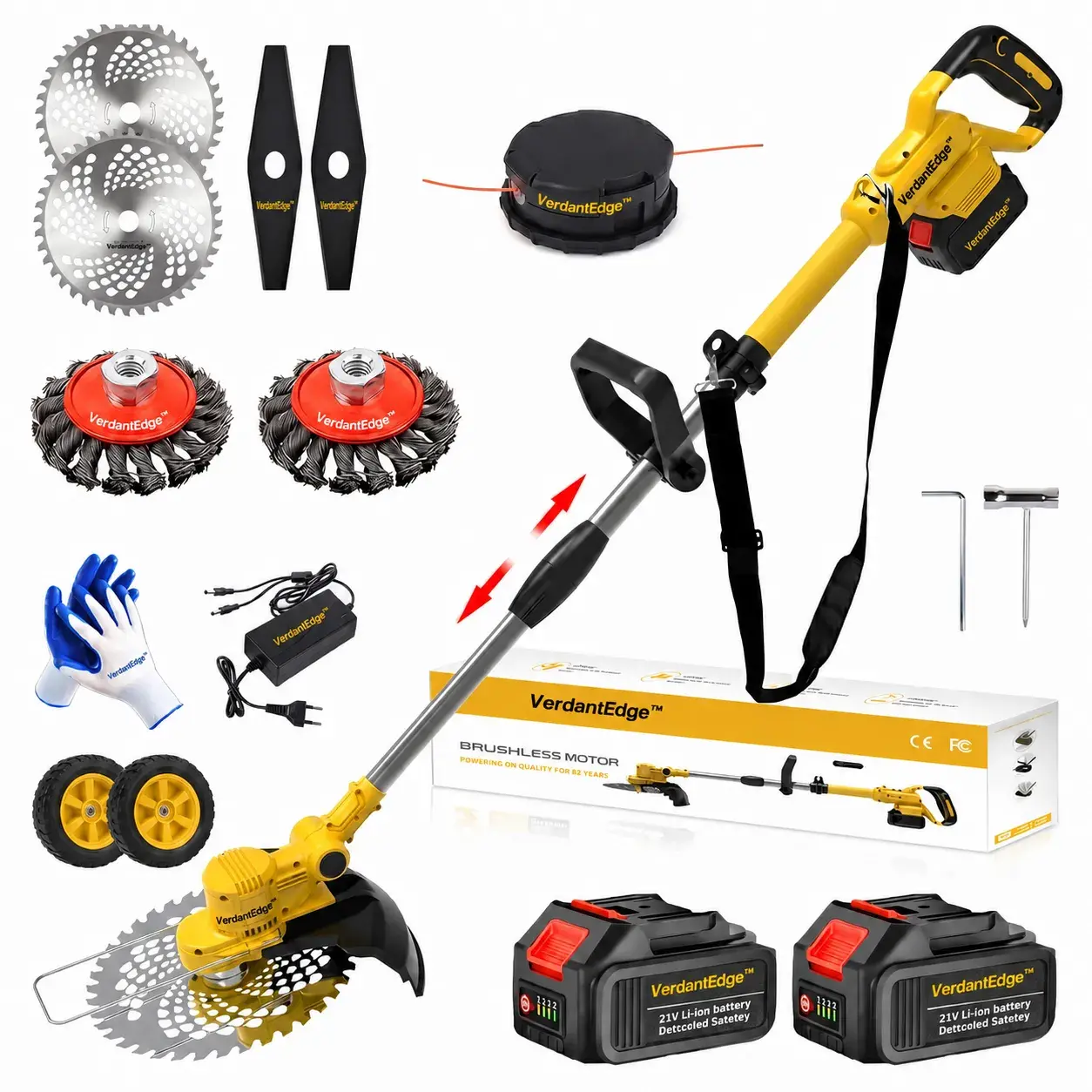 VerdantEdge complete professional garden trimming kit