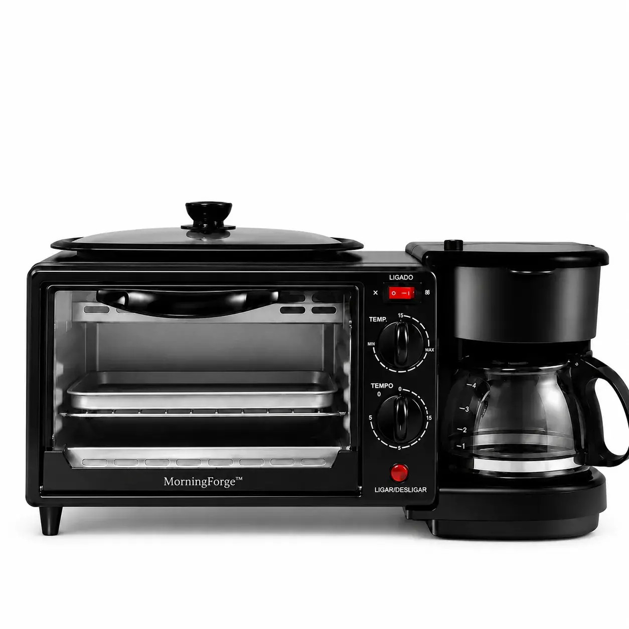 MorningForge 3-in-1 breakfast station package contents